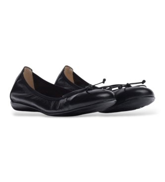 Wonders Bailarinas de Piel Bo 12 Negro