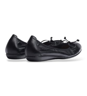 Wonders Bailarinas de Piel Bo 12 Negro