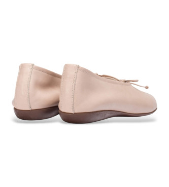 Wonders Ballerines en cuir nude Celestina