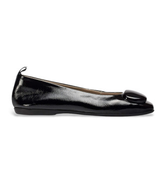 Wonders Fei ballerinas de couro preto