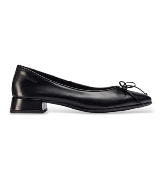 Wonders Bailarinas de Piel Evow 01 Negro