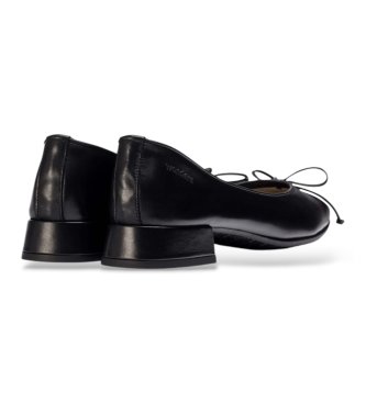 Wonders Bailarinas de Piel Evow 01 Negro