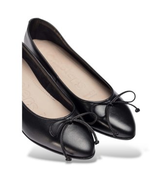 Wonders Bailarinas de Piel Evow 01 Negro
