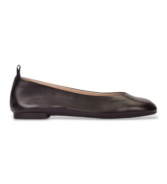 Wonders Bailarinas de Piel Lulu 01 Negro