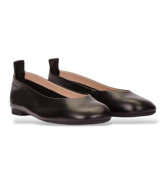 Wonders Bailarinas de Piel Lulu 01 Negro