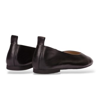 Wonders Bailarinas de Piel Lulu 01 Negro