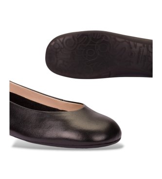 Wonders Bailarinas de Piel Lulu 01 Negro