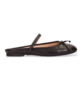 Wonders Bailarinas de Piel Lulu 02 Negro