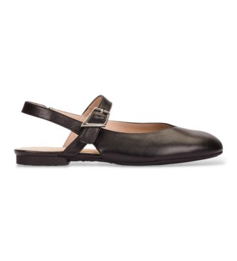 Wonders Ballerinaskor i Skinn Lulu 03 Svart