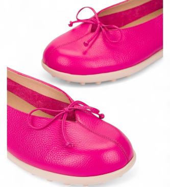 Wonders Bailarinas de Piel Flyfit 04 rosa