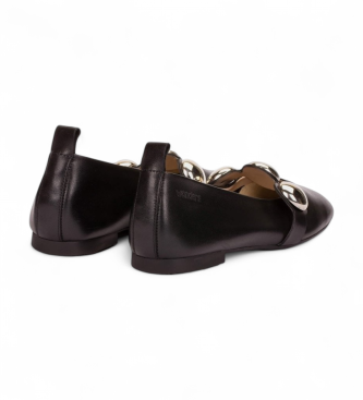 Wonders Bailarinas de Piel Lulu 04 negro