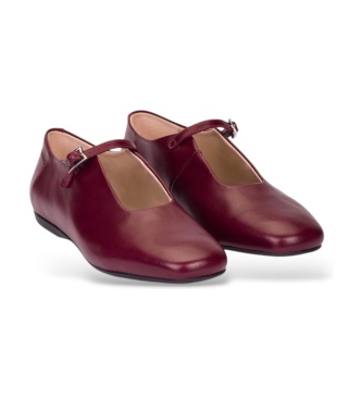 Wonders Ballerinas aus Leder Pepa 150 Bordeaux