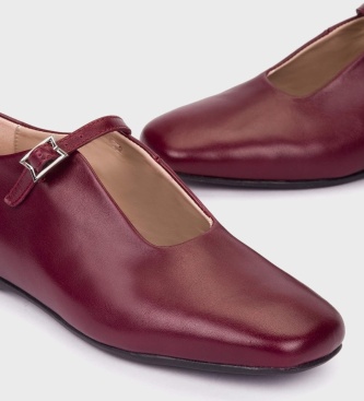Wonders Ballerinas aus Leder Pepa 150 Bordeaux