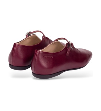 Wonders Ballerinas aus Leder Pepa 150 Bordeaux
