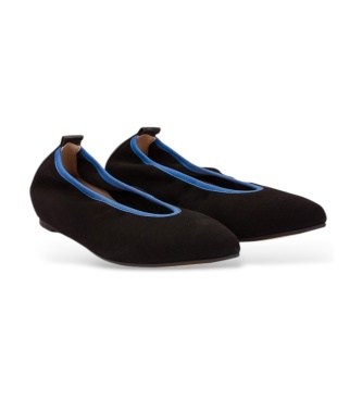 Wonders Ballerines en cuir Triana 32 Noir