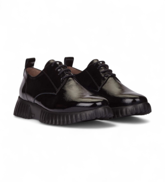 Wonders Zapatos de Piel Flexfly 01 negro