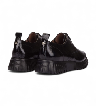 Wonders Zapatos de Piel Flexfly 01 negro