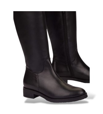 Wonders Bottes en Cuir Codigree 90 Noir