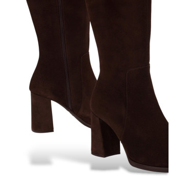 Wonders Botas Aurora 32 em pele castanha