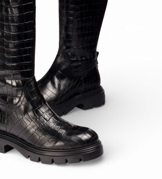 Wonders L�derst�vlar Bones 04 svart