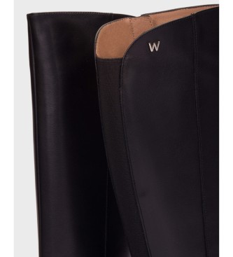 Wonders Botas de Pele Codigree 70 preto