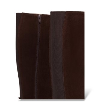 Wonders Botas de Couro Flash castanho