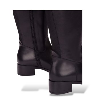 Wonders Botas de Couro Flash preto