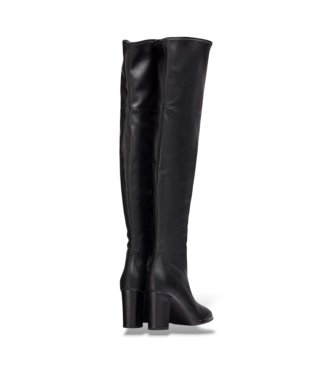 Wonders Bottes En Cuir Isabella Noir
