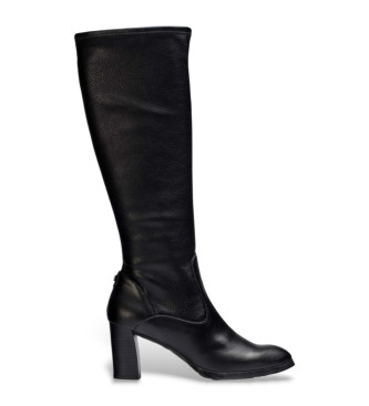 Wonders Bottes en cuir Melina noir