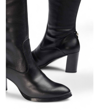 Wonders Melina leather boots black