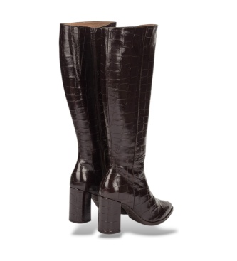 Wonders Botas de Pele Aurora 42 Marrom