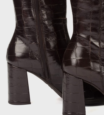 Wonders Botas de Pele Aurora 42 Marrom