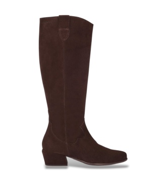 Wonders Fei 11 Lederstiefel Braun