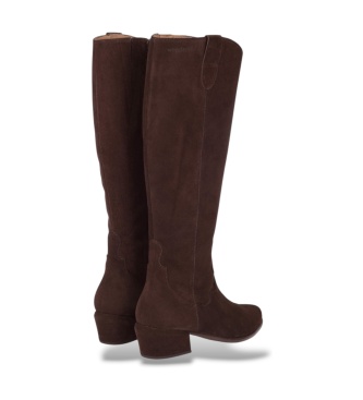Wonders Fei 11 Lederstiefel Braun
