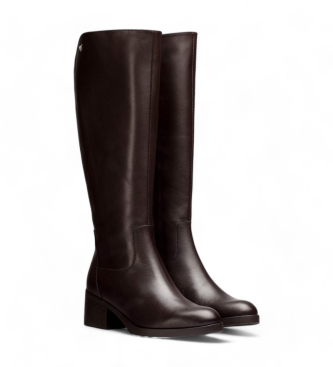 Wonders Botas de Piel Melissa marrn