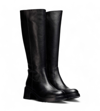 Wonders Botas de Piel Noa negro