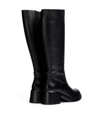 Wonders Botas de Piel Noa negro