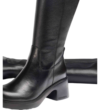 Wonders Botas de Piel Noa negro