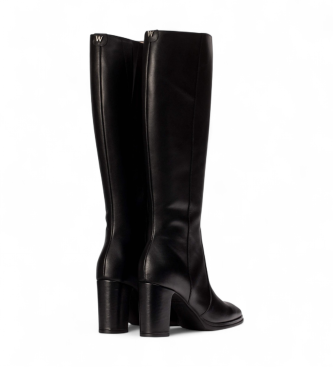 Wonders Skórzane buty Treze 50 czarne