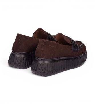 Wonders Sapatos A-5203 marrom