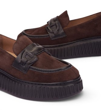 Wonders Sapatos A-5203 marrom