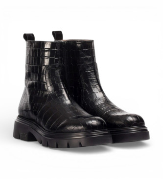 Wonders Botins Austral Oregon preto