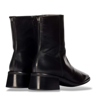 Wonders Botins de Pele Ayla 01 preto