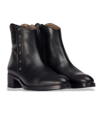 Wonders Botines de piel Bonjour 07  negro