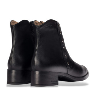 Wonders Botines de piel Bonjour 07  negro