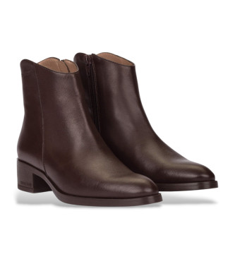 Wonders Botines de piel Bonjour marrn