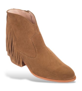 Wonders Bottines en cuir FEI 05 marron 