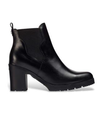 Wonders Isy leather ankle boots black