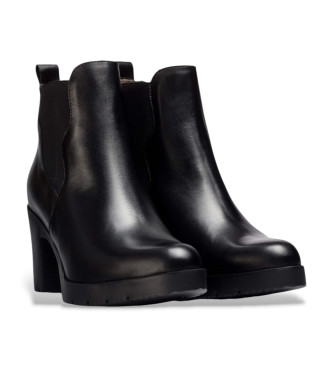 Wonders Isy leather ankle boots black