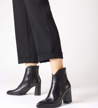 Wonders Bottines en cuir Nara noir